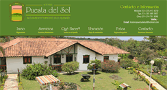 Desktop Screenshot of hosteriapuestadelsol.com